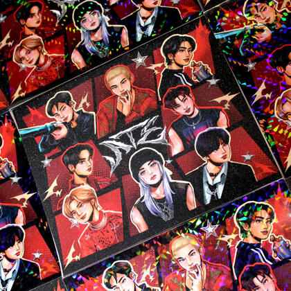 Stray Kids "ATE" holográfico o arena $40