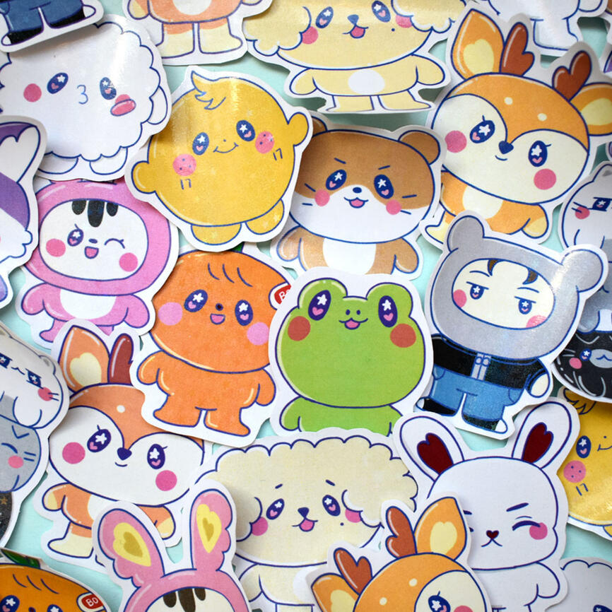 MINITEEN holográficos $7 c/u